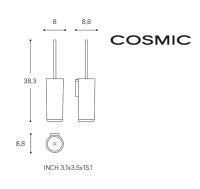 MEDIDAS ESCOBILLERO PARED NEXT COSMIC